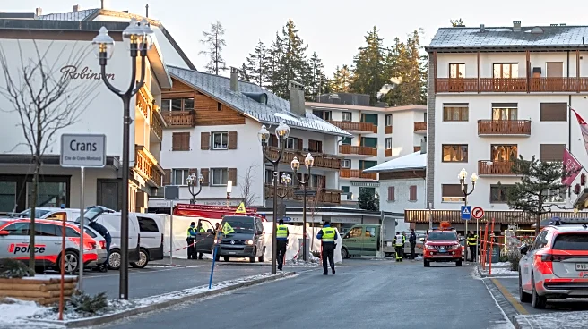 Fire at Swiss Alps bar kills many people and leaves multiple injured during New Year's celebrations