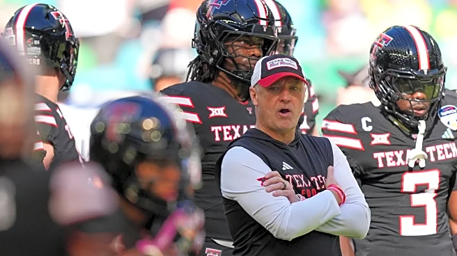 A rarity: Texas Tech coach Joey McGuire praises referees despite loss to Oregon in CFP quarterfinals