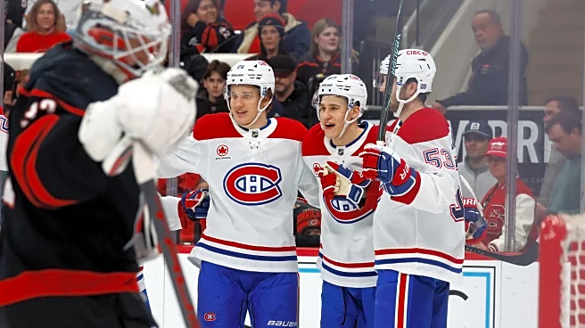Quick strikes from Caufield and Anderson help Canadiens rally for 7-5 win over Hurricanes
