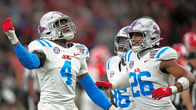 Chambliss, Carneiro lift Mississippi past Georgia 39-34 in Sugar Bowl and into CFP semifinals