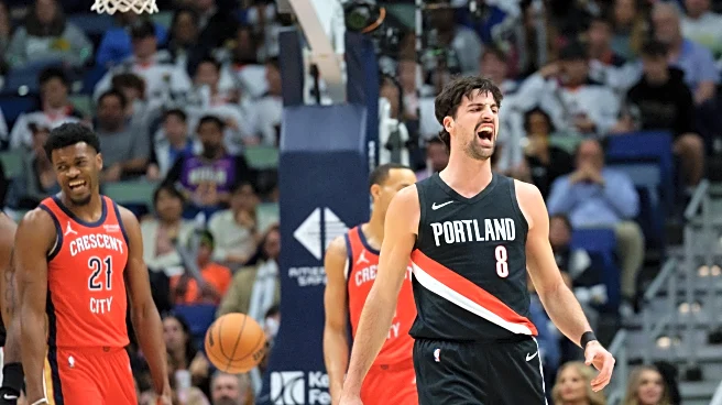 Deni Avdija has 34 points and 11 assists in the Trail Blazers' 122-109 win over the Pelicans