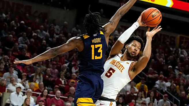 Momcilovic's 8 3-pointers, Jefferson's triple-double lead No. 3 Iowa State past Mountaineers 80-59