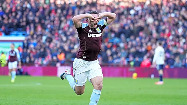 Villa beats Forest 3-1 and climbs to second place in Premier League