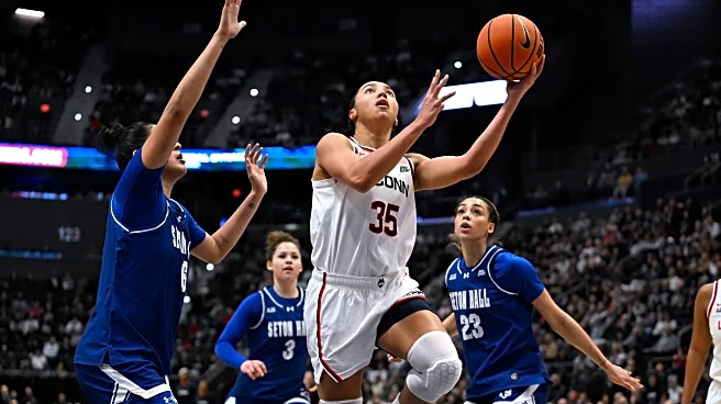 Sarah Strong, Azzi Fudd lead No. 1 UConn to 31st win in a row with 84-48 victory over Seton Hall