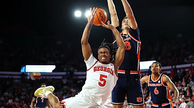 Wilkinson scores 31 points as high-scoring No. 23 Georgia tops Auburn 104-100 in OT