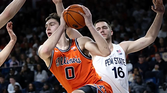 Mirkovic's 13 points, 10 rebounds help No. 20 Illinois top Penn State 73-65 at Philly's Palestra