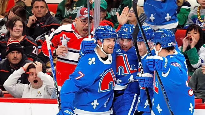 Nelson scores twice in 3rd as Avalanche rally past Hurricanes, 5-3