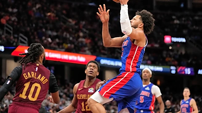 Cade Cunningham scores 27, Daniss Jenkins 25 as East-leading Pistons hold off Cavaliers 114-110