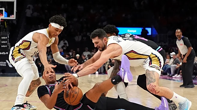 Powell makes career-high nine 3-pointers as Heat beat Pelicans 125-106