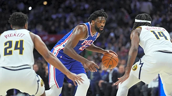 Brown's goaltended layup in OT lifts short-handed Nuggets over 76ers 125-124