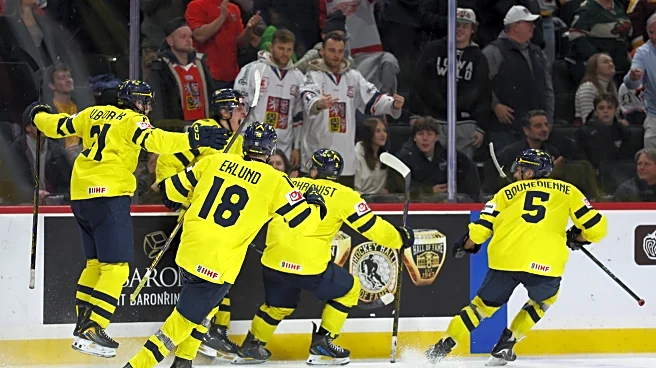 Sweden beats Czechia 4-2 for its 3rd world junior hockey title