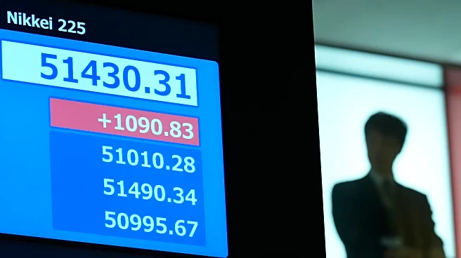 World shares mostly gain, as Tokyo's Nikkei 225 hits a record high, and oil prices climb