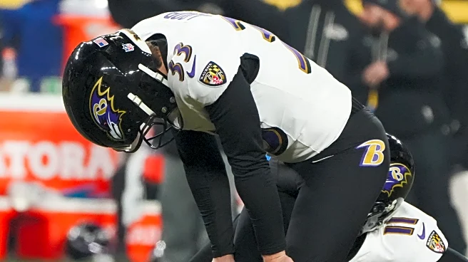 Season of the kicker unravels with missed field goal sending Ravens home and Steelers to playoffs