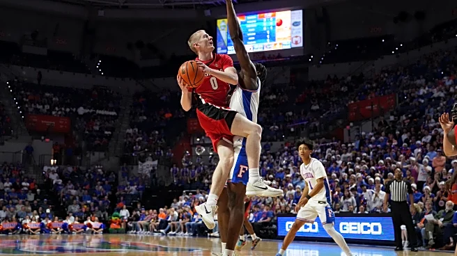 Newly unranked Florida pulls away from No. 18 Georgia late and wins 92-77