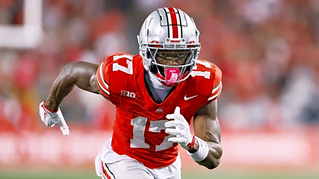 Ohio State's Carnell Tate declares for NFL draft after standout season