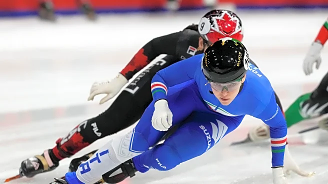 High-speed chaos on ice: What to know about short track speedskating at the Winter Olympics