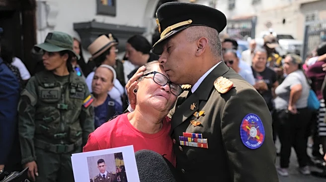 Venezuela's military buries soldiers slain in US operation to capture Maduro