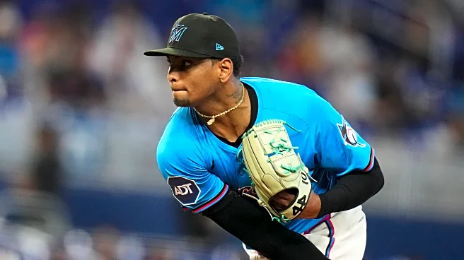 Cubs acquire right-hander Edward Cabrera in a trade with the Marlins