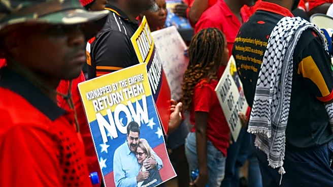 Protesters in South Africa condemn US intervention in Venezuela, call for Maduro's release