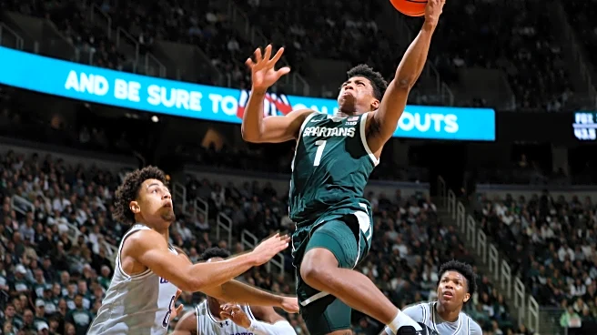 No. 12 Michigan State rallies in the 2nd half to beat Northwestern 76-66