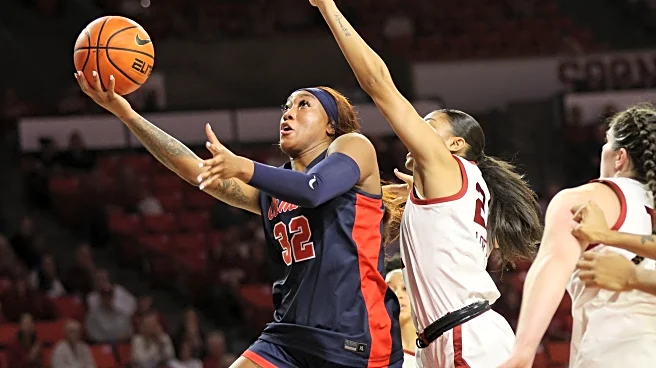 McMahon scores 22 as No. 18 Ole Miss tops No. 5 Oklahoma 74-69 and snaps Sooners' 13-game win streak