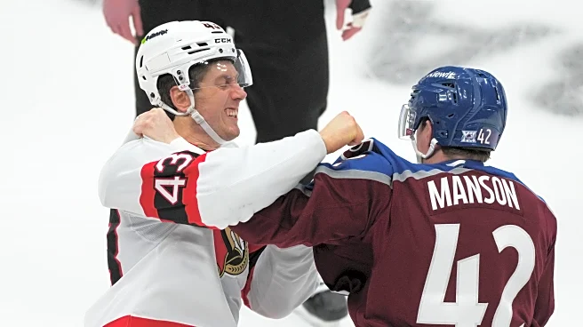Josh Manson has 2 goals, 2 assists and a fight as Avalanche rout Senators 8-2