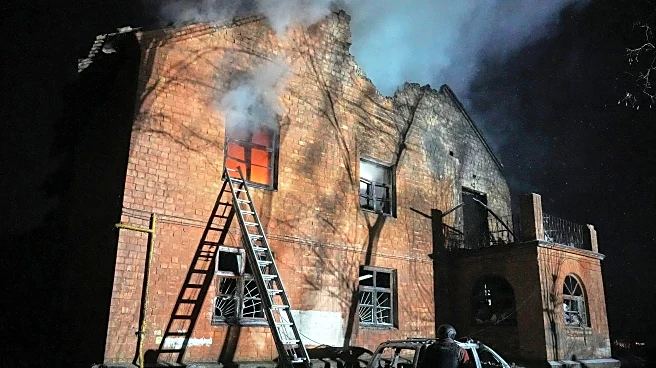 Russia attacks Ukraine with drones and missiles, killing 4 in Kyiv