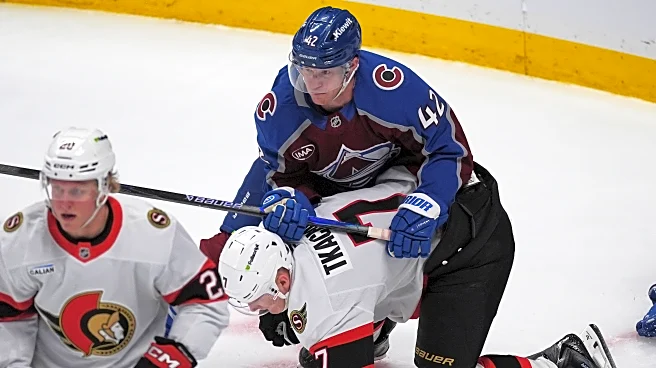 Avs defenseman Josh Manson has fight, 2 goals and 2 assists with dad watching
