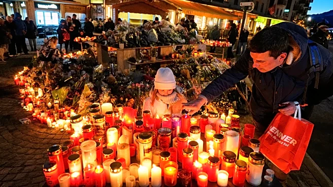 Switzerland honors the victims of the deadly Alpine bar fire in a national day of mourning