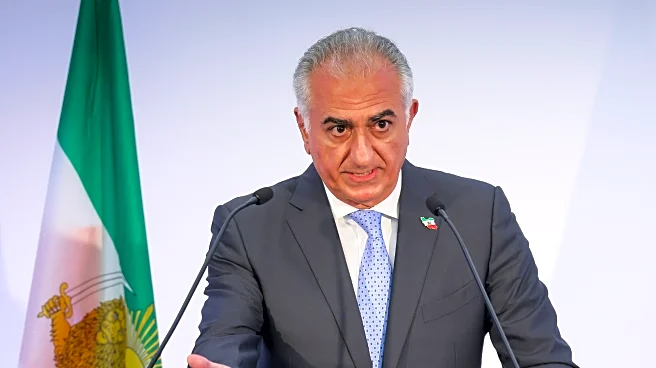 Iran's exiled crown prince rises as a figure in protests, decades after leaving his homeland