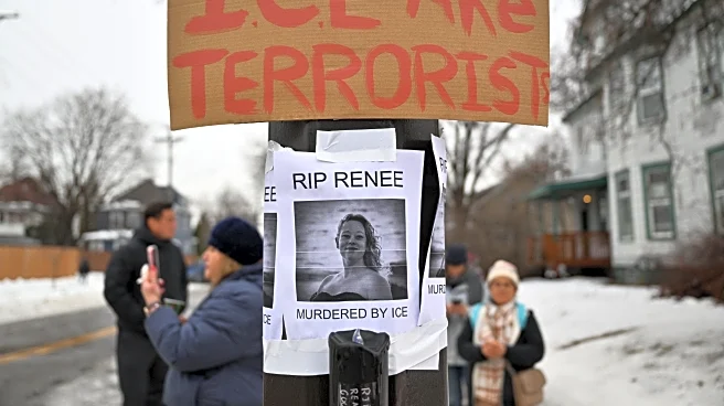 Wife of Minnesota woman killed in ICE shooting: 'We had whistles. They had guns'