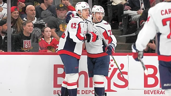 McMichael and Ovechkin score as the Capitals beat the depleted Blackhawks 5-1