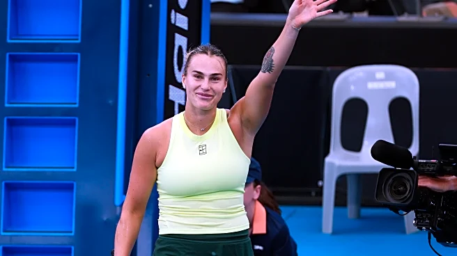 Aryna Sabalenka advances to the Brisbane International final after beating Muchová