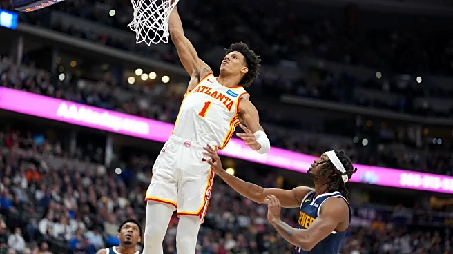Dyson Daniels has a triple-double and Hawks use big fourth quarter to beat Nuggets 110-87