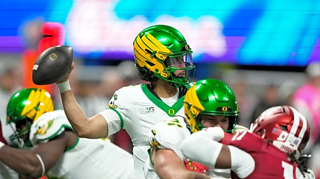 Oregon QB Dante Moore is undecided on the NFL draft or another year with the Ducks