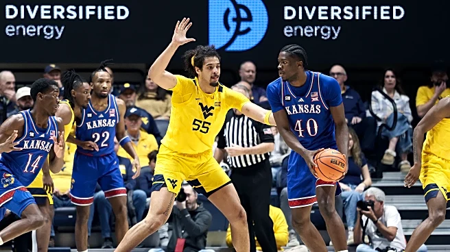 Honor Huff and Brenen Lorient help West Virginia beat No. 22 Kansas 86-75