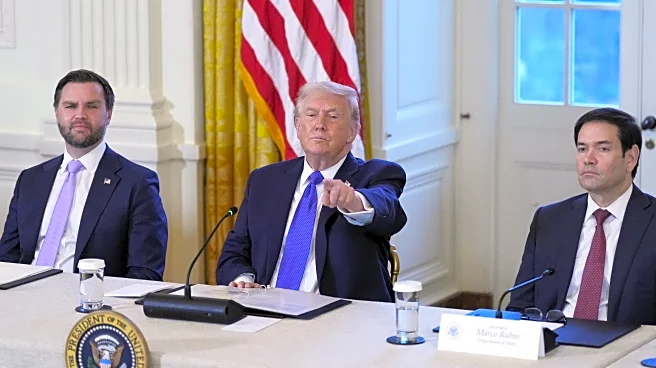 Trump signs executive order meant to protect the money from Venezuelan oil