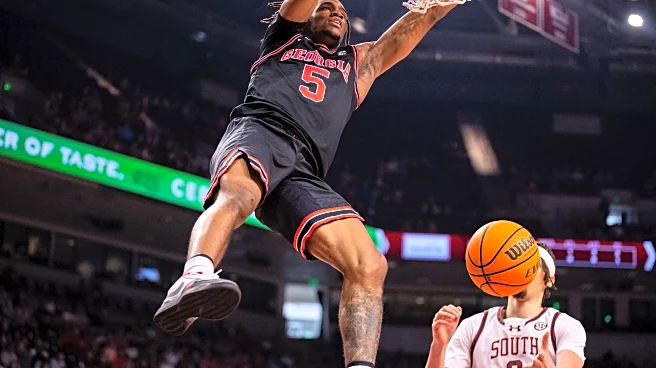 Catchings, Cyril lead second-half rally as No. 18 Georgia beats South Carolina 75-70