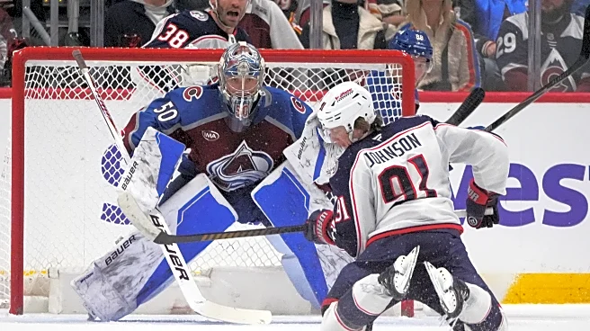 Goaltender Trent Miner, defenseman Ilya Solovyov notch NHL firsts to help Avs beat Blue Jackets 4-0