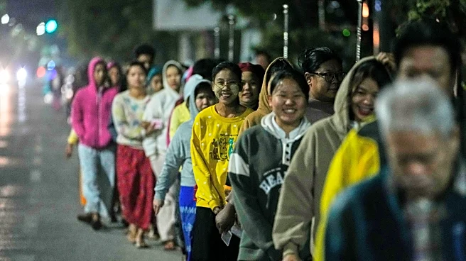 Myanmar holds second round of voting in first general election since military takeover