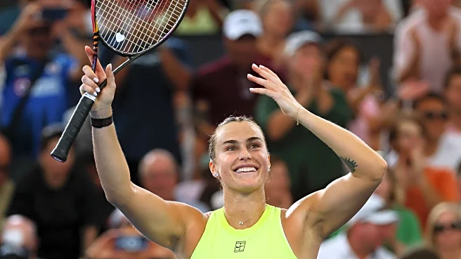 Sabalenka wins Brisbane final amid frosty exchange with Kostyuk