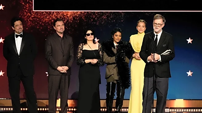 'One Battle After Another' and 'Hamnet' take top honors at Golden Globes