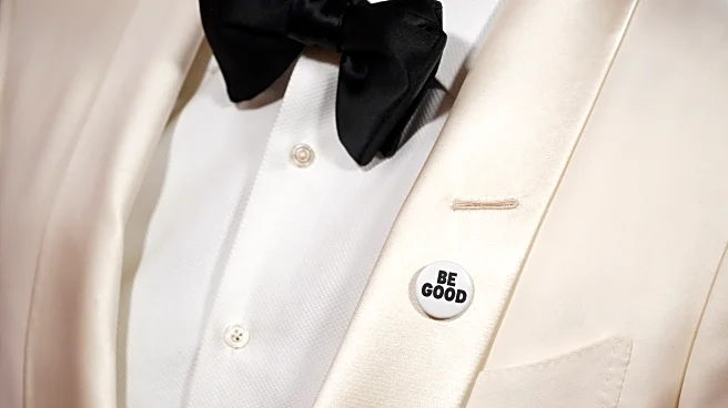 Celebrities wear pins protesting ICE on the Golden Globes red carpet