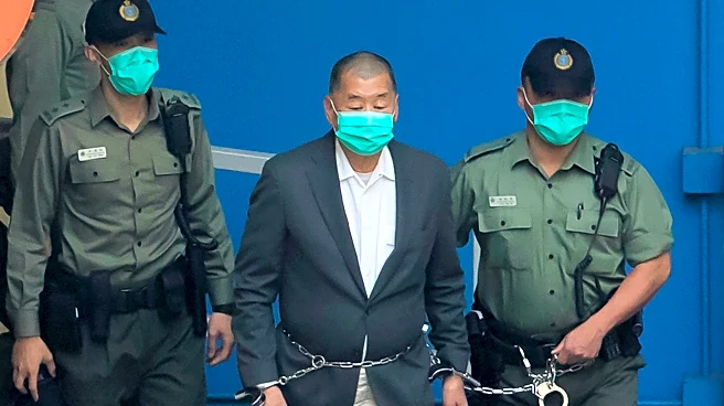 Hong Kong court hearing a plea for a lighter sentence for former publisher Jimmy Lai