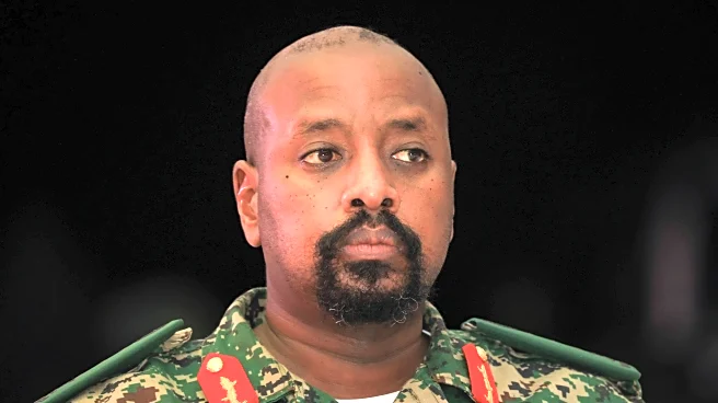 Off the ballot, Ugandan president's son waits in the wings this election