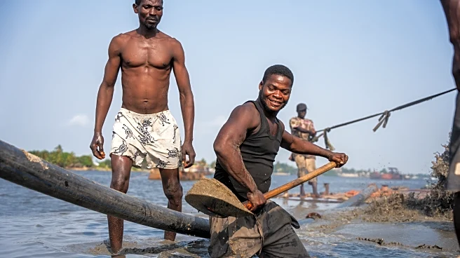 Africa's megacity of Lagos reshapes its coast by dredging and puts environment at risk