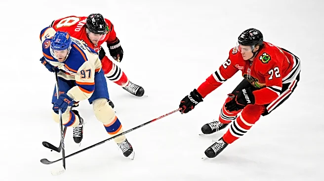 McDavid and Bouchard help the Oilers beat the Blackhawks 4-1