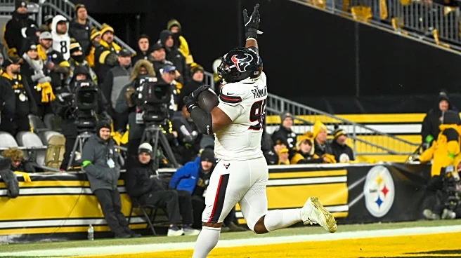 Texans stifle Aaron Rodgers and the Steelers 30-6 for franchise's 1st road playoff win