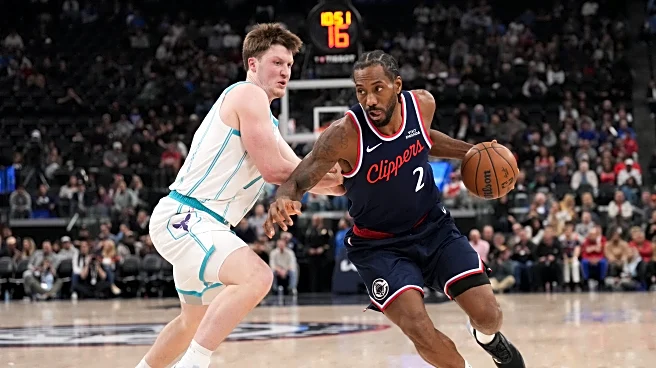 Leonard scores 35, Harden moves to 9th place on NBA's scoring list as Clippers beat Hornets 117-109