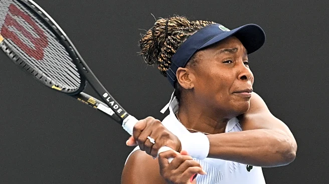 Venus Williams loses in 1st round of Australian Open tuneup event in Hobart